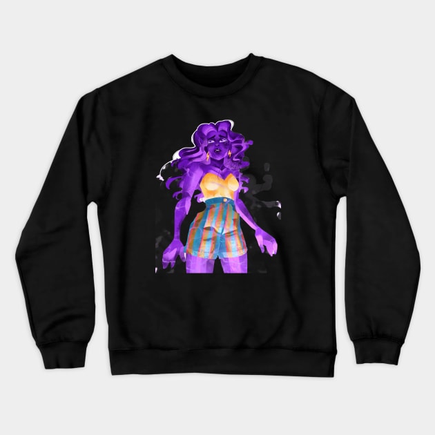 Aphrodite Goddess of Beauty and Love Crewneck Sweatshirt by Doodletoopia